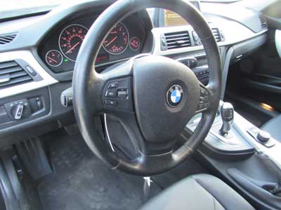 BMW Leather Steering Wheel Multifunction Not Heated 32306854753 F30 320i 328i 330i 335i 340i10